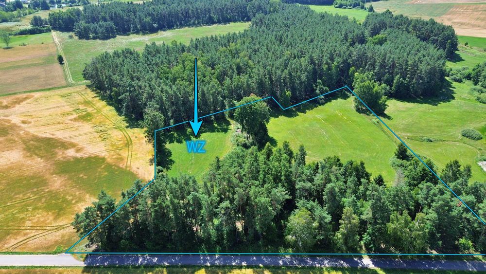 Działka budowlana na sprzedaż Mazury jeziora