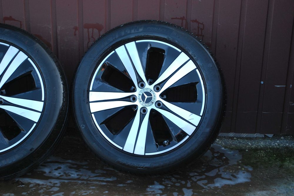 Koła 225 50 + 245 45 R17 5x112 Alufelgi + opony lato Mercedes 8J TPMS