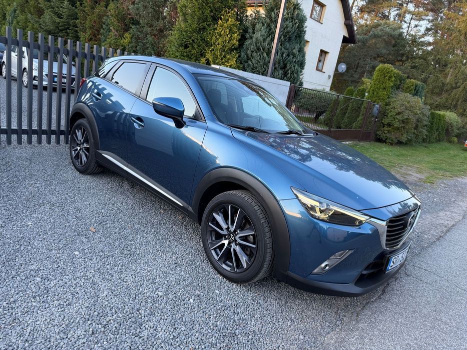 Mazda CX-3 * Lak 100% org. * Head-Up * Skóry * NAVI * Kamera * Bezwypadkowy *