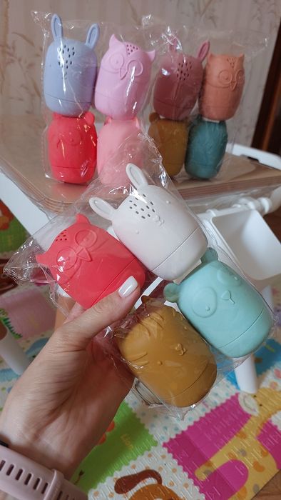 Безпечні силіконові іграшки для ванної купання для немовлят