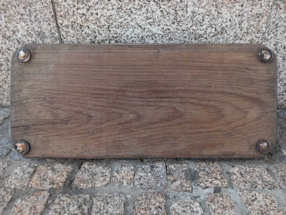 Assento de madeira para baloiço