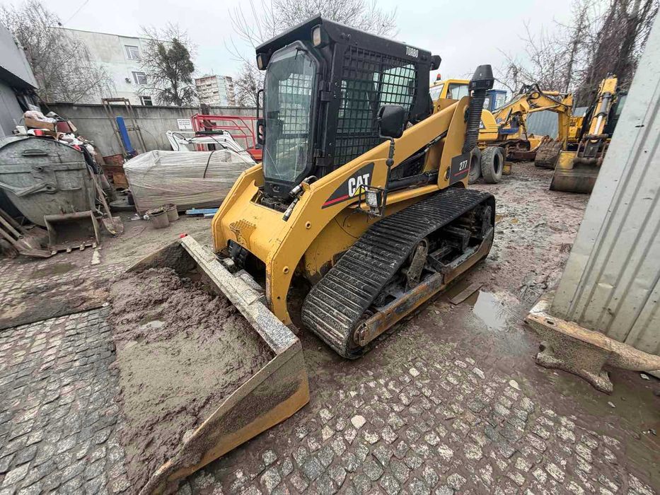 Мінінавантажувач гусеничний Caterpillar 277B бобкат,bobcat