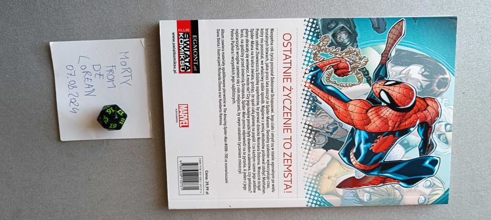 The Superior Spider-man - tom 1 - Ostatnie Życzenie