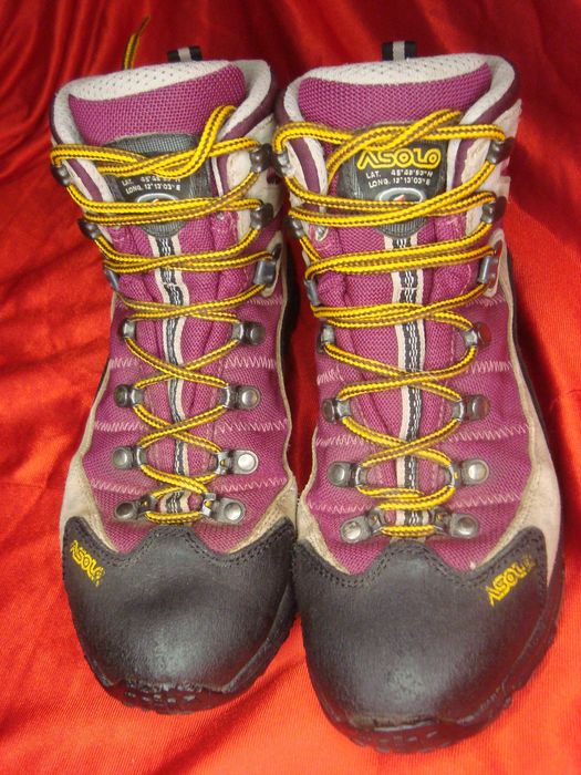 buty górskie trekkingowe ASOLO -roz 40=26 cm Super  Italia