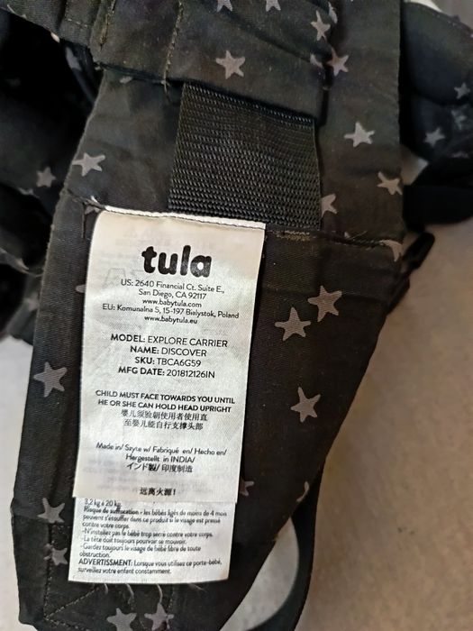 Tula Explore Discovery Nowy Nosidlo Nosidełko Ergonomiczny