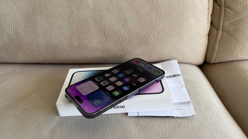 Vendo troco iPhone 14 Pro Max 256Gb Purple C/Fatura Nacional