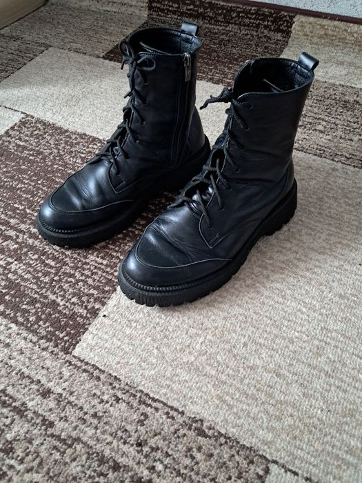 Черевики демісезонні жіночі натуральна шкіра р. 40