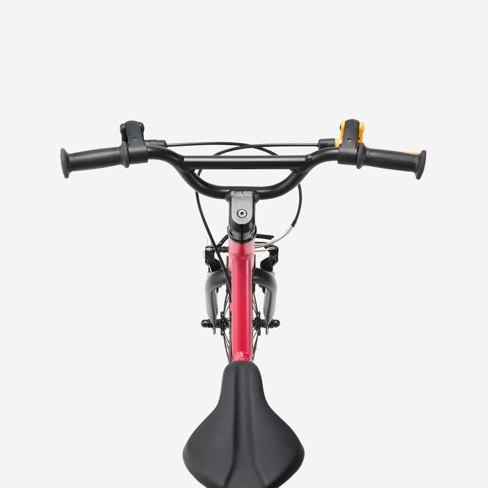 Bicicleta de Criança 16 polegadas 4-6 anos, DISCOVER 900 Rosa