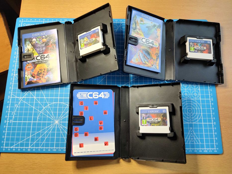 Evercade The C64 Collection 1+2+3 - 40+ gier Jak Nowe