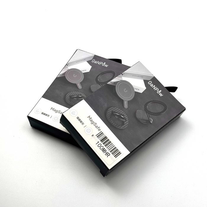 Карбоновое магнитное кольцо-подставка Pop Socket MagSafe iPhone 12-16