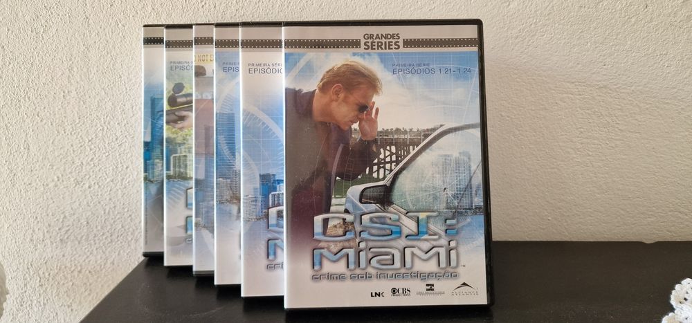 Colecao Dvds serie CSI