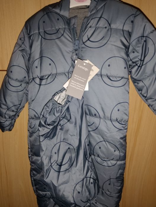 Kombinezon zimowy dziecięce dla chłopca/dziewczynki r 12-18 m 80-86 cm