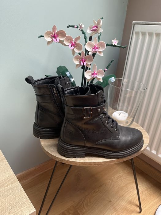 Botki workery 39 czarne vicez