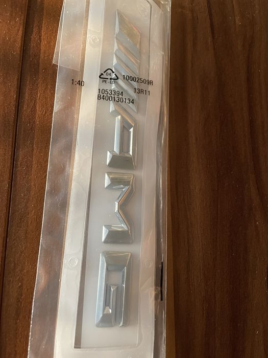 Simbolo Emblema AMG Mercedes Mala Traseira