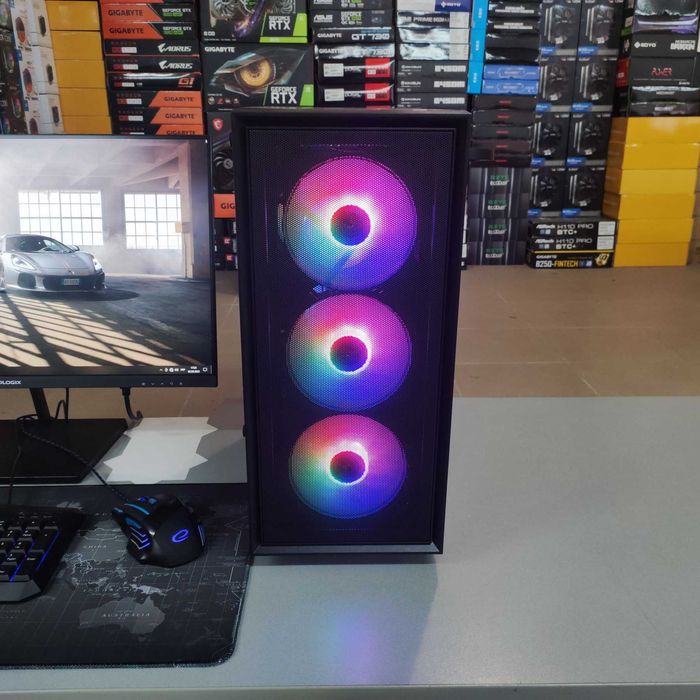 Ігровий Компютер Ryzen 5 3600, 16GB DDR4, RX 580 4GB, SSD 512GB