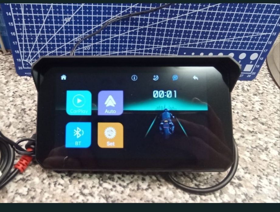 Carpaly para mota android auto