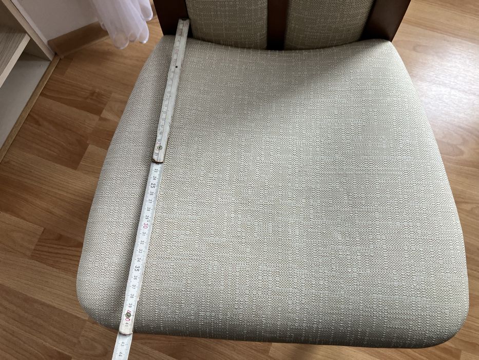 Krzesła jadalniane 6szt. Beżowe