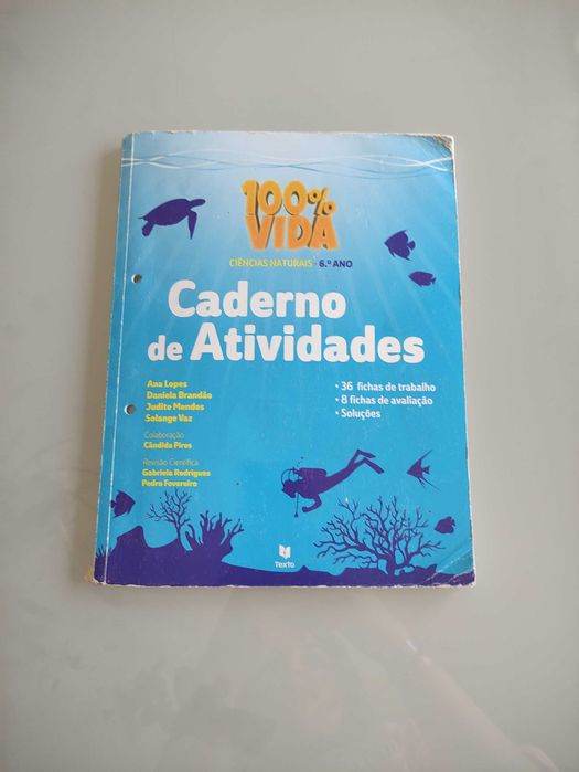 Livros escolares: Ciências Naturais 6º ano Caderno de Atividades