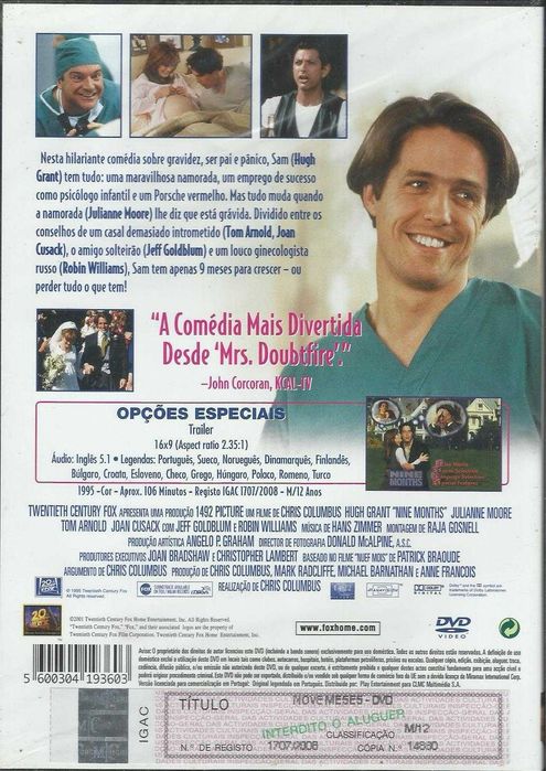 Nove Meses (1995) (novo)