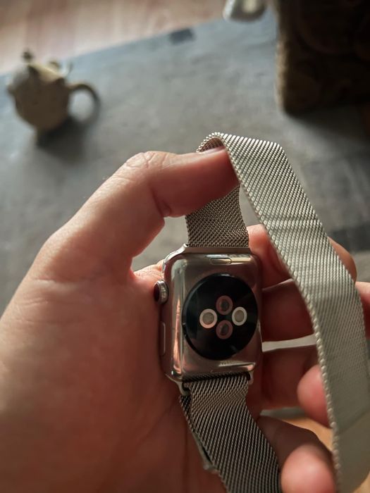 Zegarek smartwatch apple watch 2 42mm stal nierdzewna