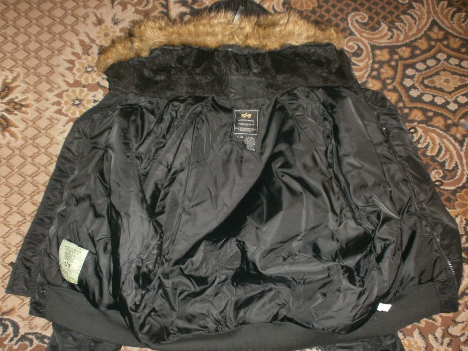 Куртка парка аляска Alpha Industries N-3B, р. XL, наш 56. ПОГ-69 см