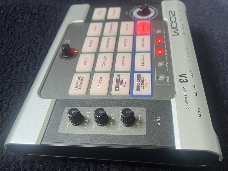 Processador Vocal Zoom V3 (Como Novo) + Caixa + 2 Anos Garantia