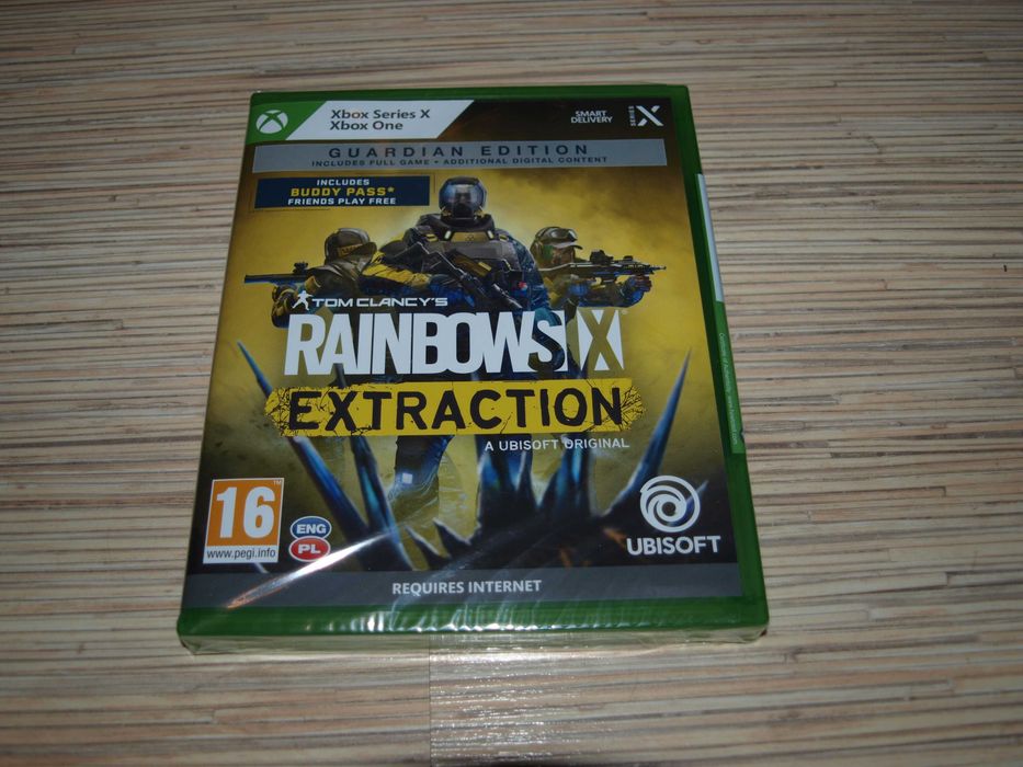 Gra Rainbow Six Extraction Guardian Edition xbox one/series x nowa!!