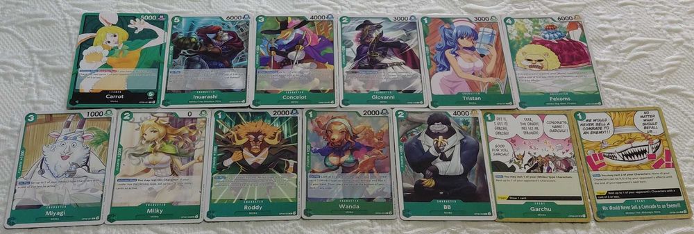 Lote De 82 Cartas One Piece TCG OP08