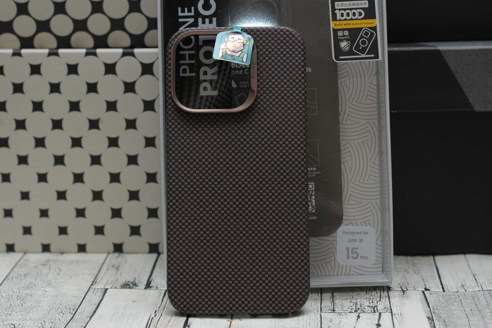 Преміум чохол чехол кевлар Benks 15 16 17 pro max оригинал pitaka