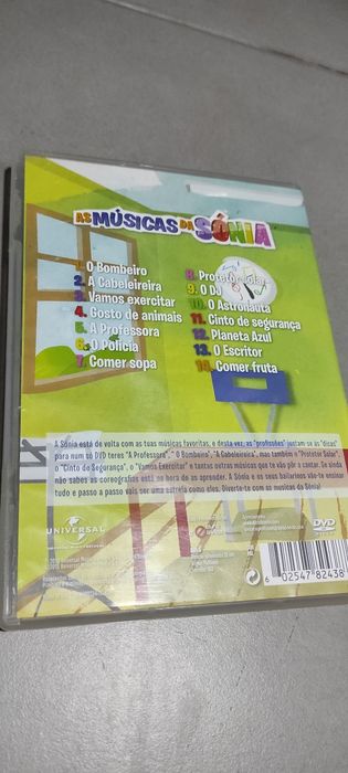 DVD Sónia e as profissões