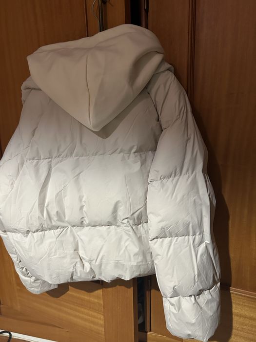 Casaco tamanho unico creme oversized