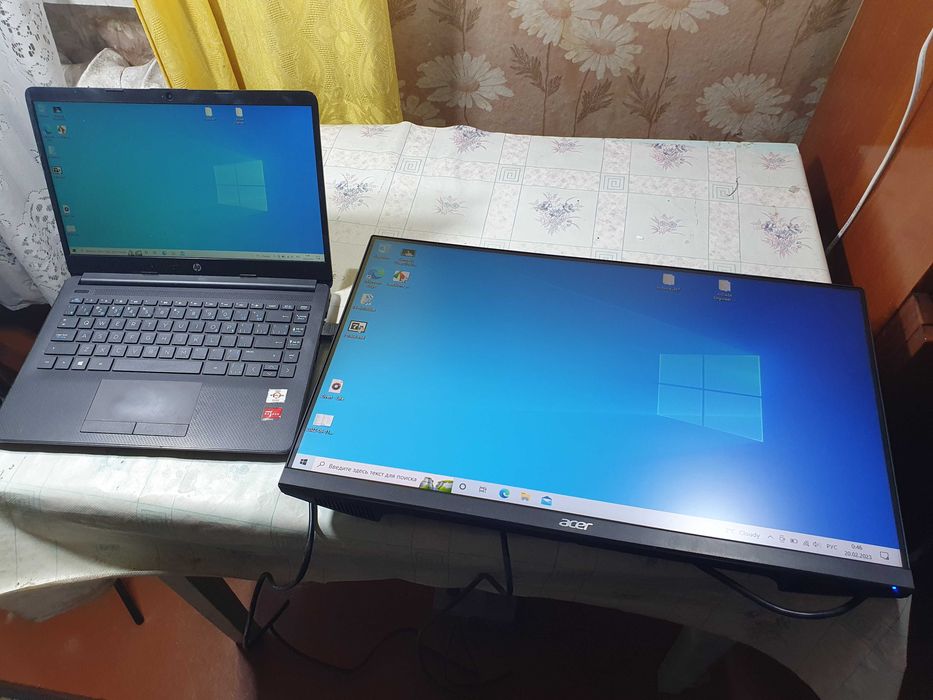 монитор Acer 24" K243Y IPS 24 дюйма 1ms 75Гц безрамочный