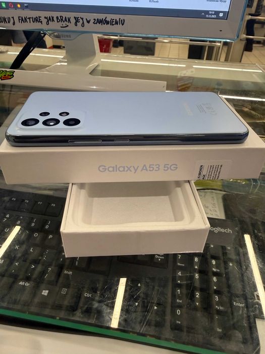 Smartfon Samsung Galaxy A53 5G / 128GB / Niebieski / Używany