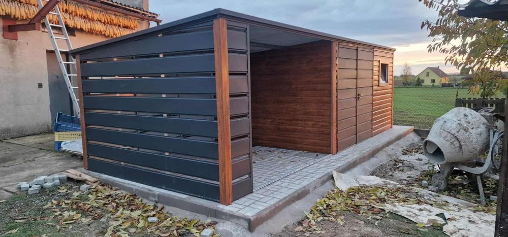 Garaż blaszany, domek ogrodowy - PRODUCENT
