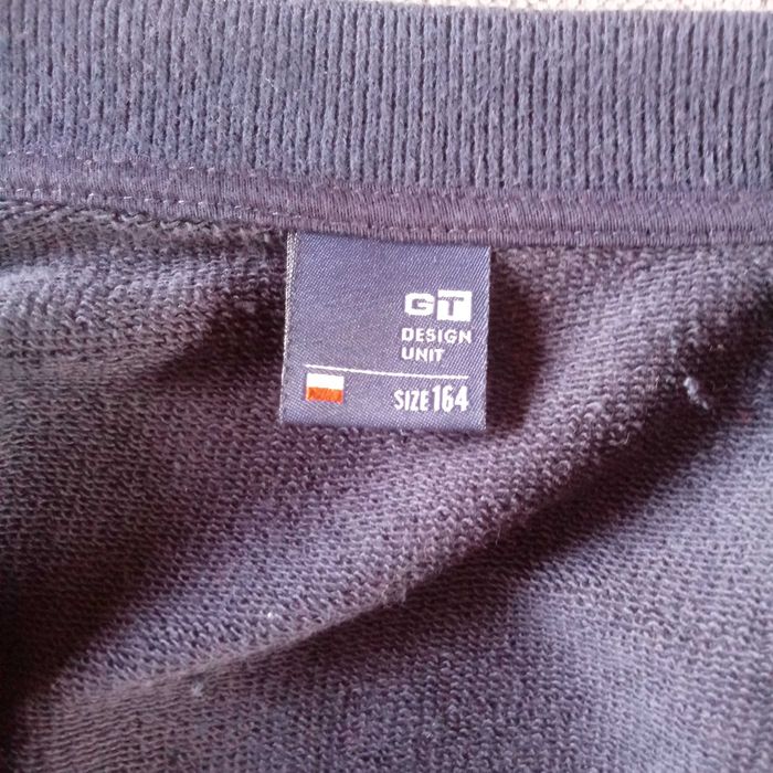 Bluza granatowa na zamek, polar