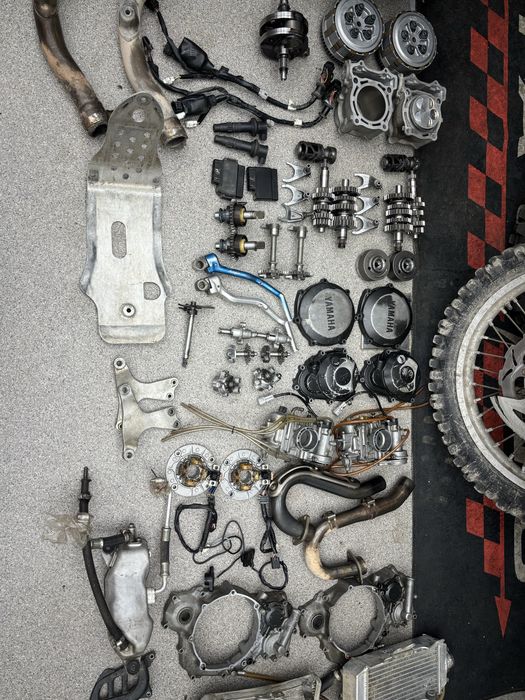 Dawca Części YAMAHA YZF250 R 06-09 Kartery Skrzynia Głowica Wał Cdi