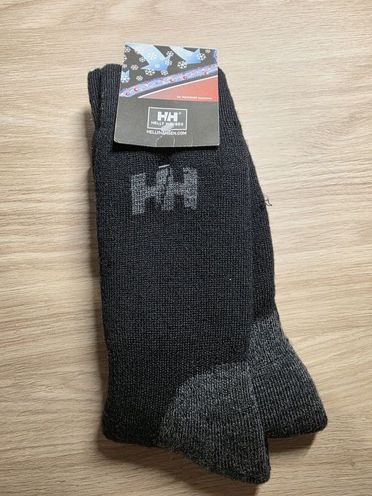 Zimowe Skarpety HH Helly Hansen 43-45 owcza wełna