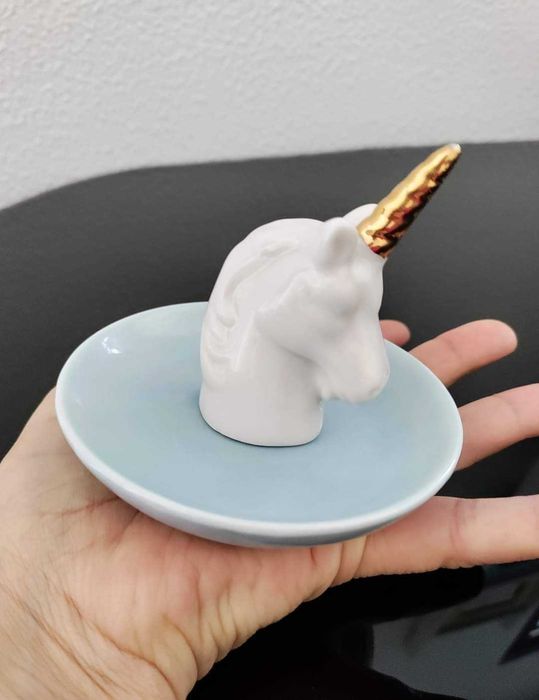 Porta anéis unicórnio