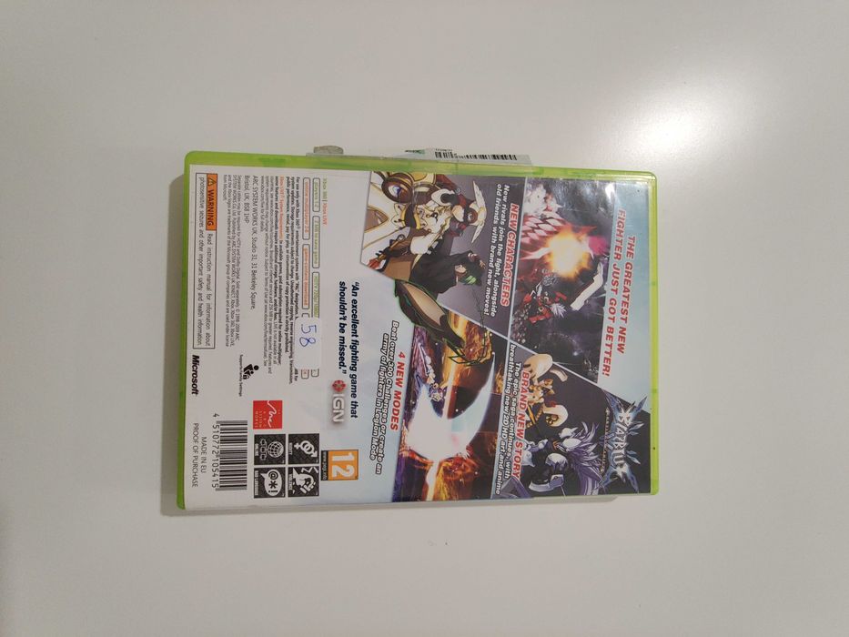 Gra Xbox360 / Xbox 360 - Blazblue continuum shift ( Ang )