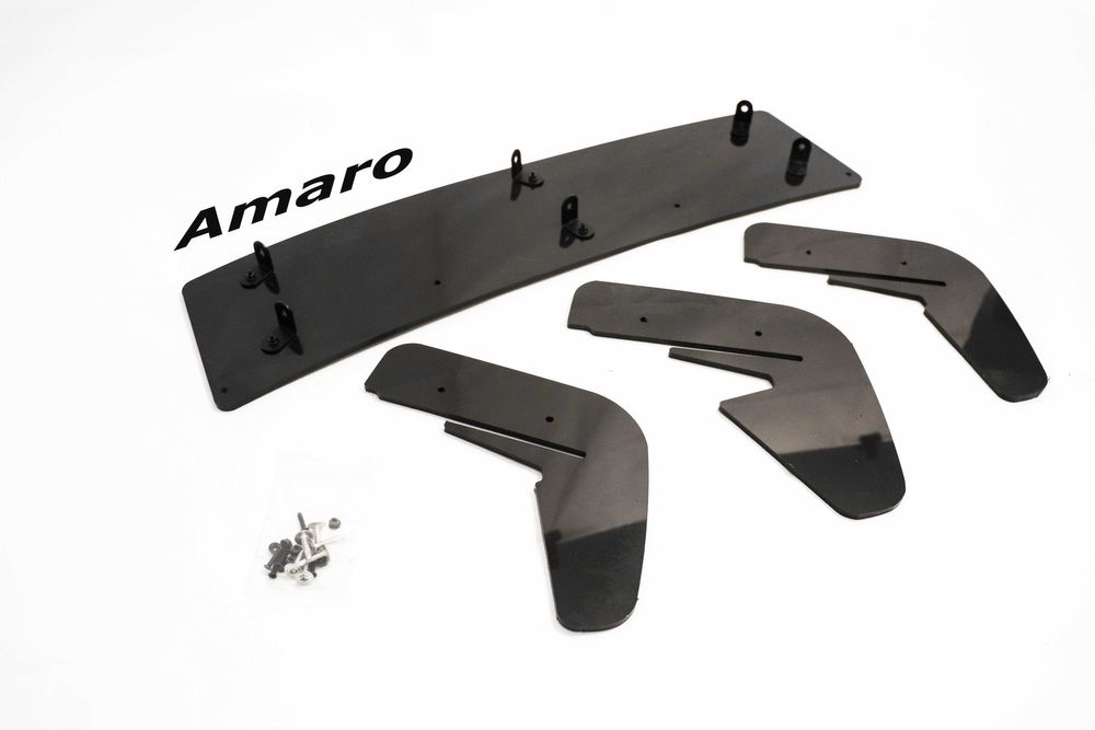 Difusor Traseiro em Preto (Volkswagen Polo MK5, GTI, 6r, 6c)| NOVO