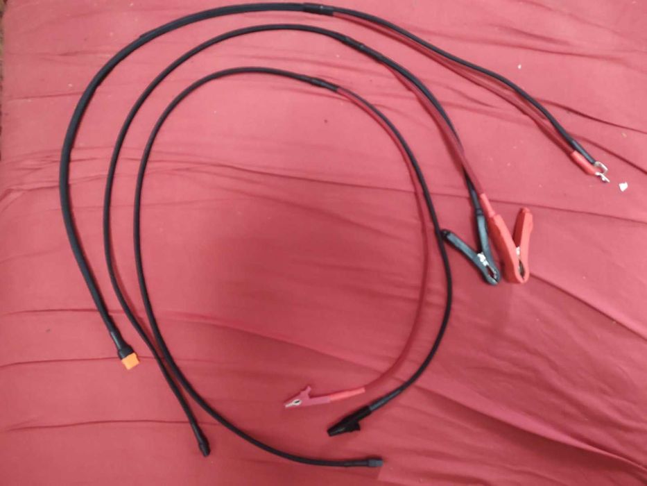 Кабель для зарядки XT60F-I с клеммами М6-М8 , 100см. Bluetti, EcoFlow