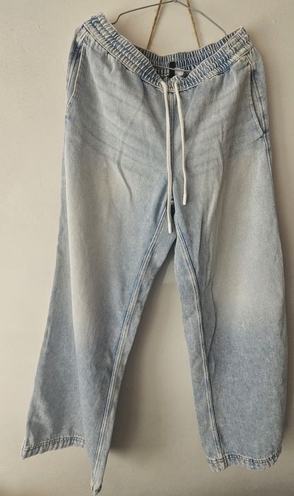 Szerokie jeansy h&m r. S