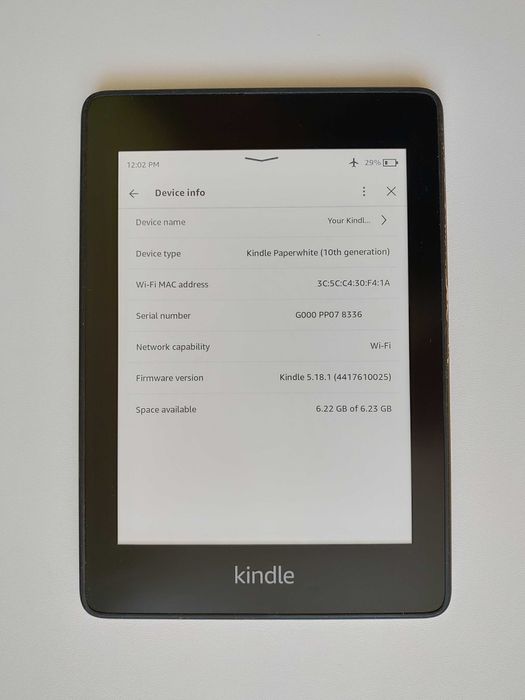 kindle paperwhite 10 - купить электронную книгу - Цена на OLX.ua