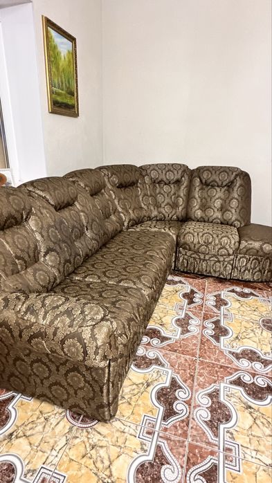 Диван уголок и кресло