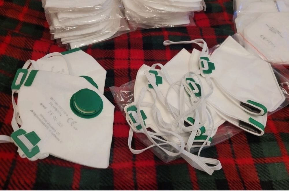 Sprzedam półmaska filtrująca przeciwpyłowa z zaworkiem