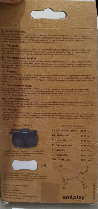 Majtki na cieczke XXS