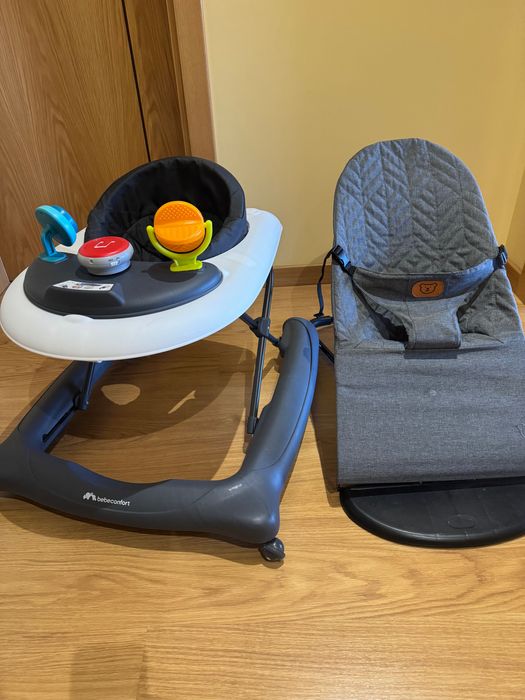 Aranha e cadeira de bebe