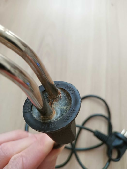 Grzałka elektryczna nurkowa turystyczna do wody Eliko 220V/300W PRL