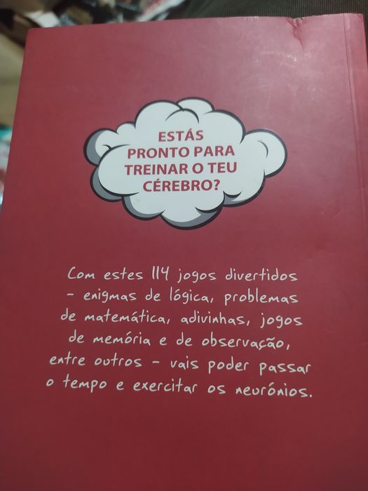 114 enigmas e quebra cabeças livro - portes CTT grátis