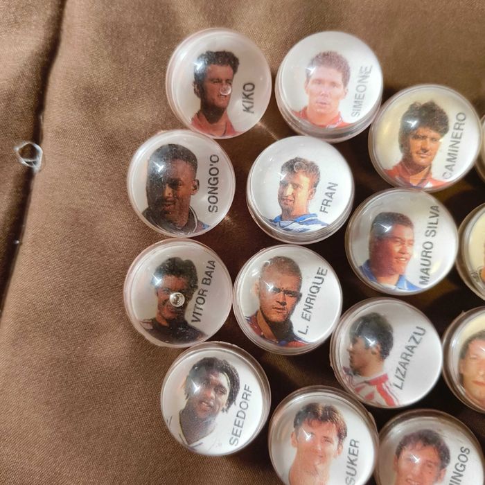 Bolas Berlindes Jogadores Futebol Antigas